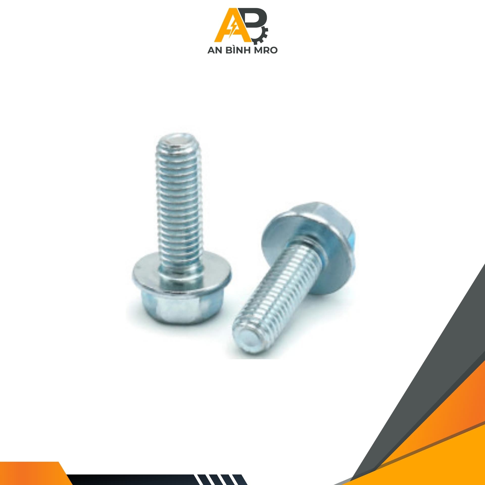 Bulong đầu bông thép 4., 8.8, 10.9, inox