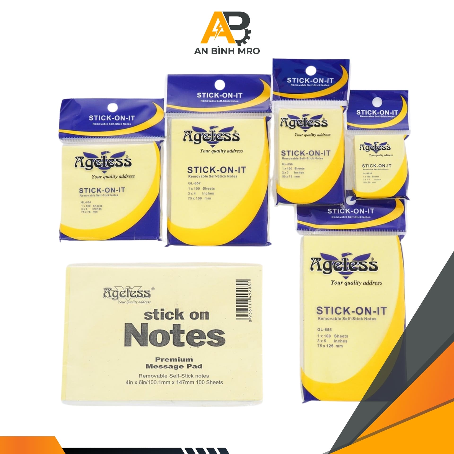 Giấy ghi chú Ageless