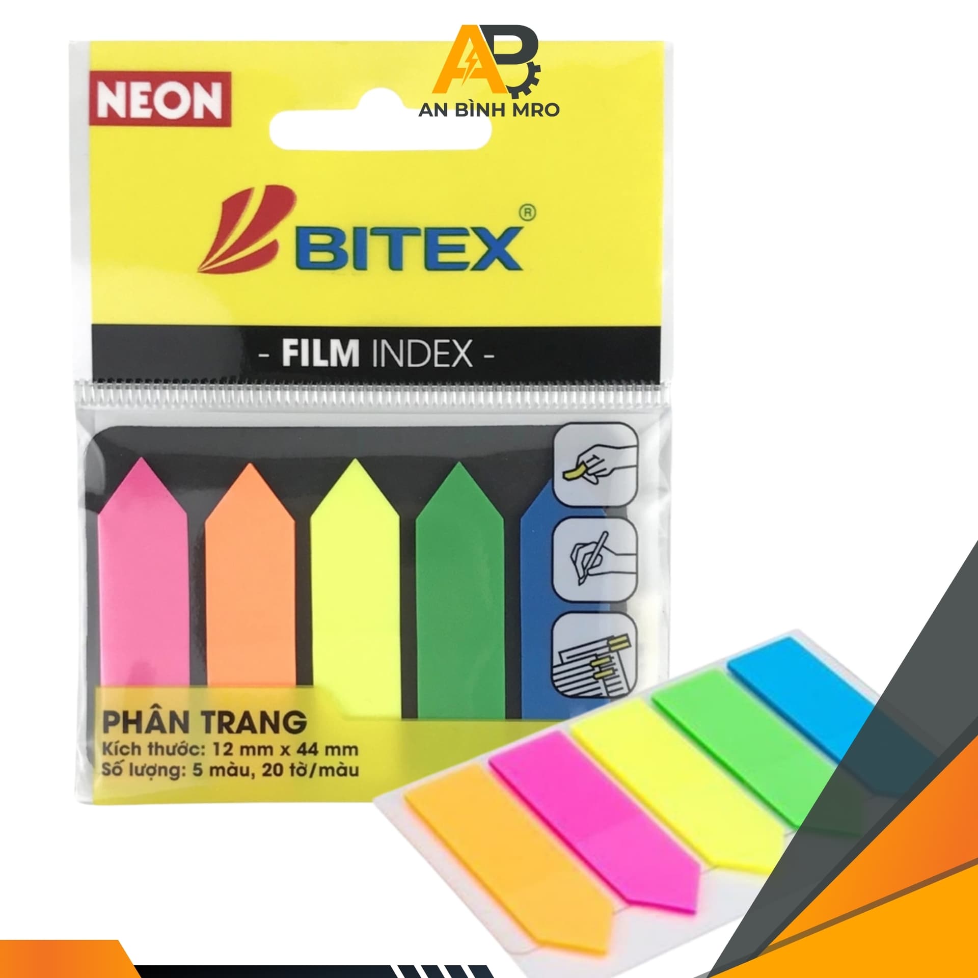 Giấy note phân trang