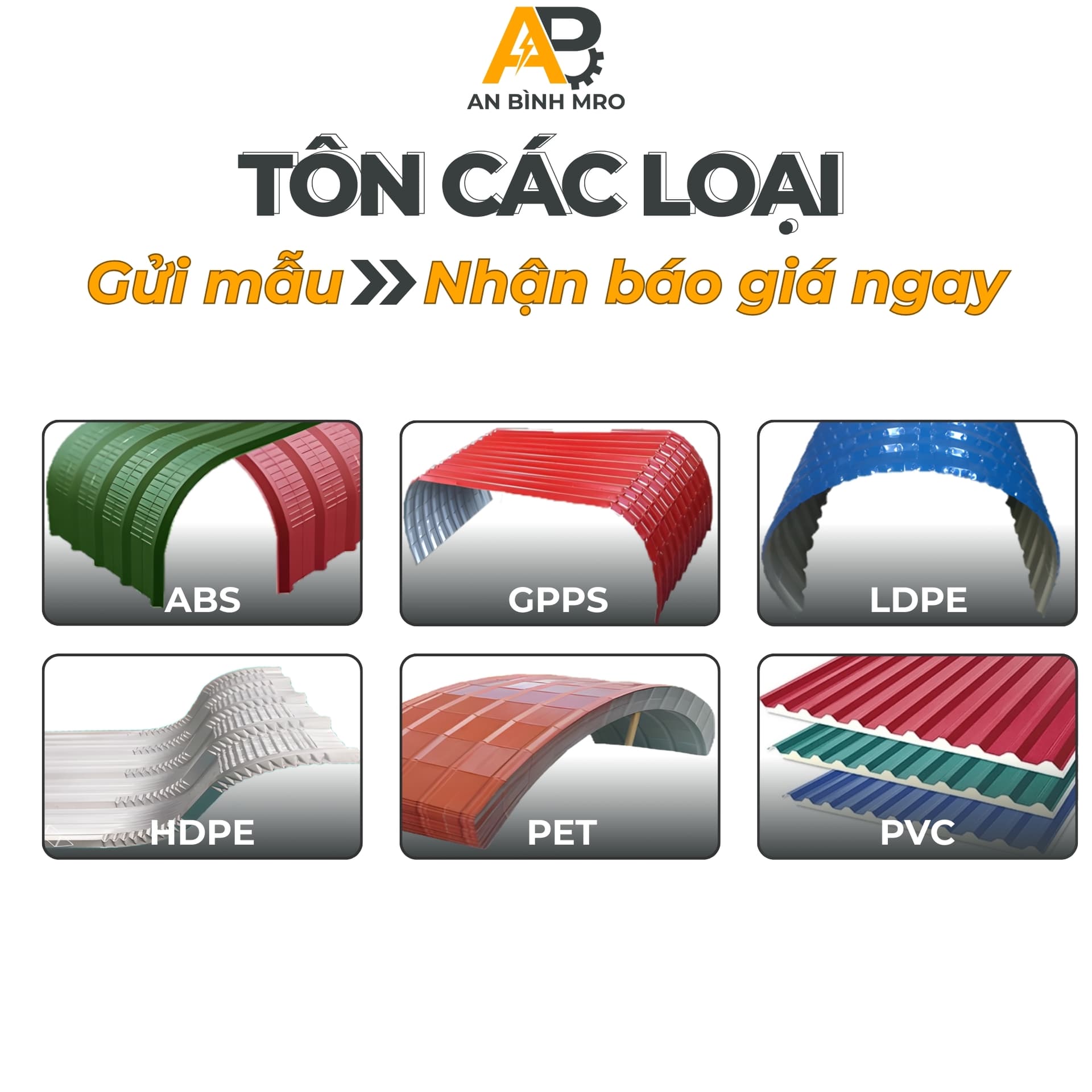 Tôn các loại