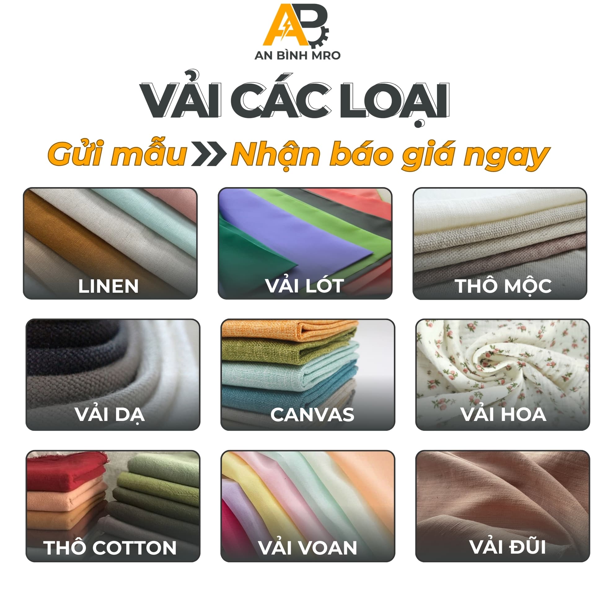 Vải các loại